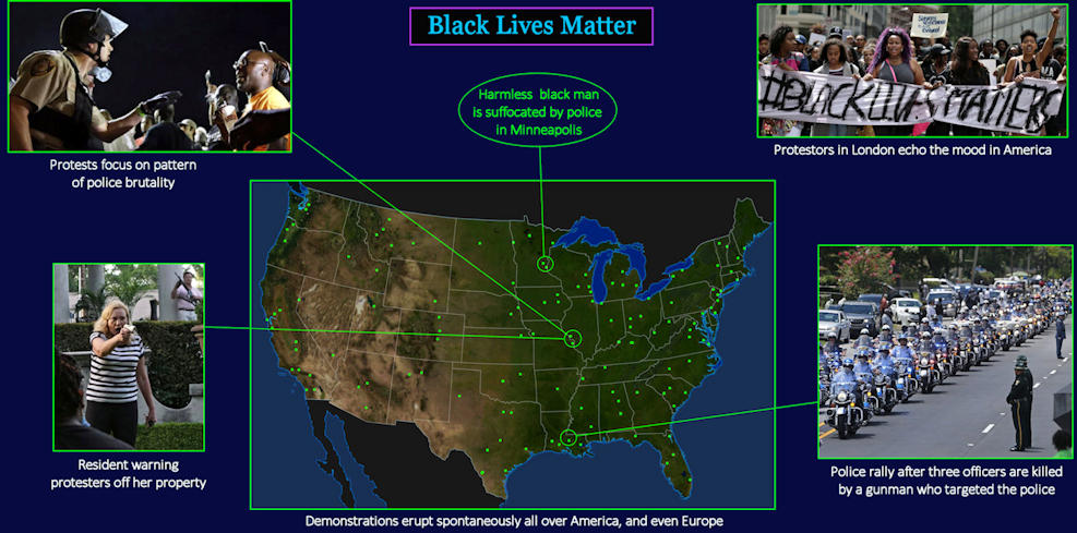 #BlackLivesMatter, Rodney King protests, 2015
